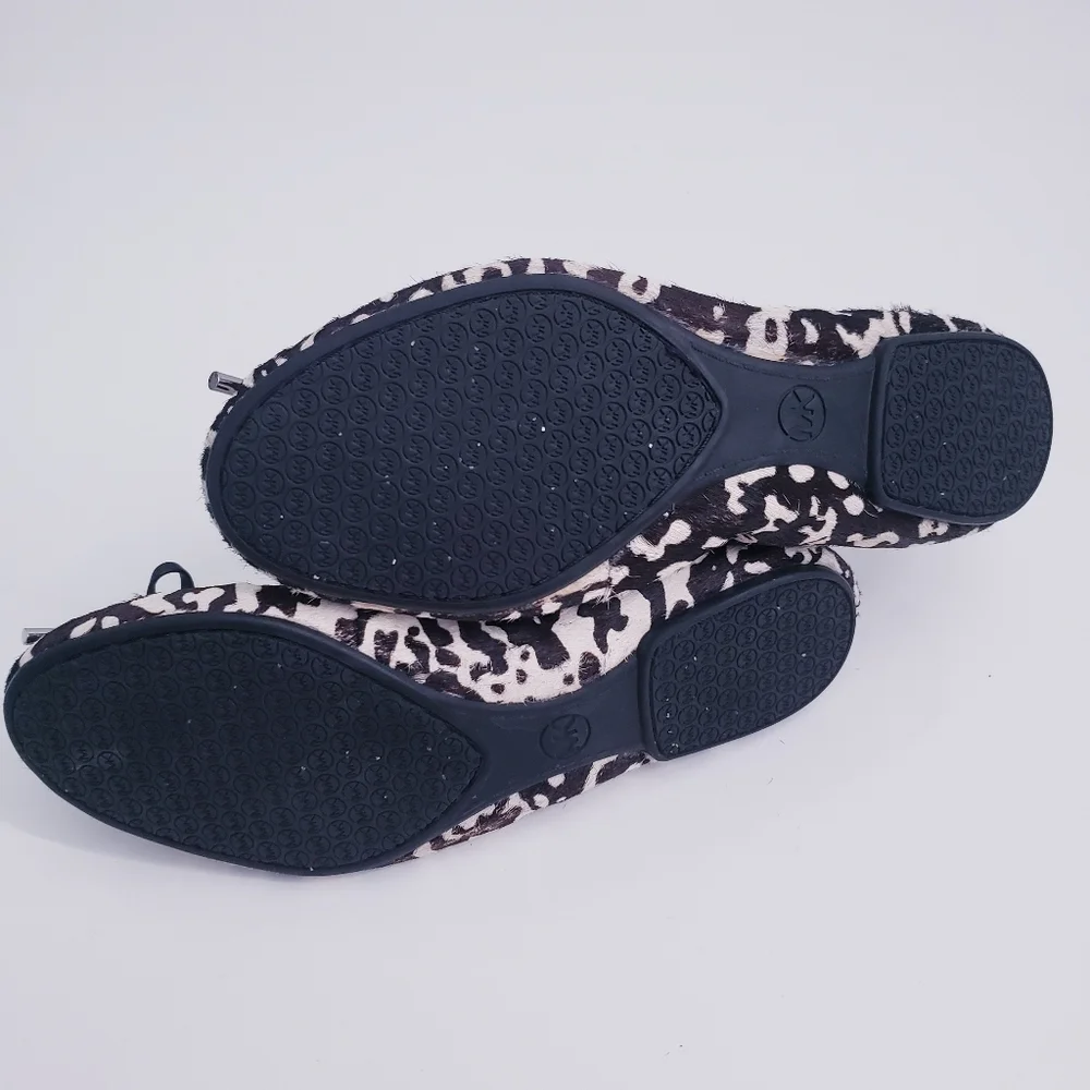 MICHAEL Michael Kors Calf Hair Animal Print Flats